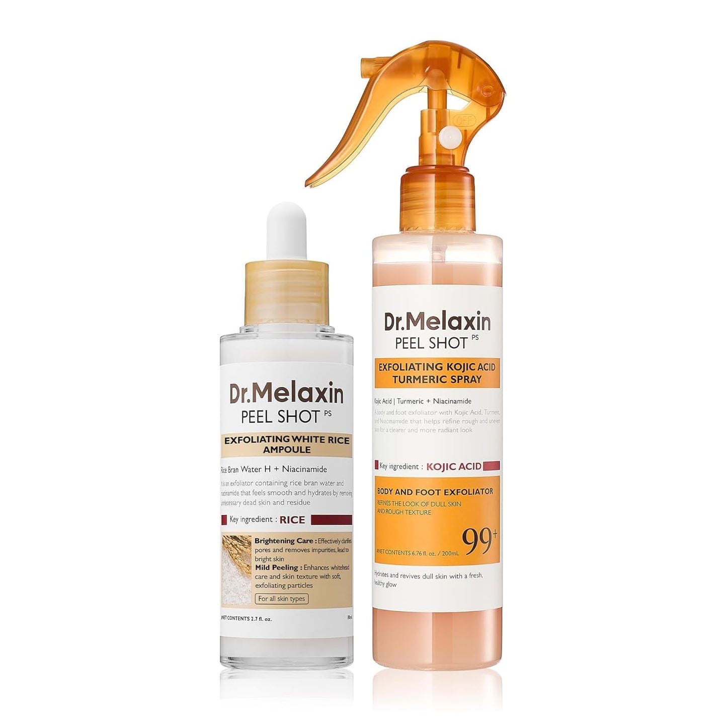 Peel Shot Kojic Acid Turmeric Duo