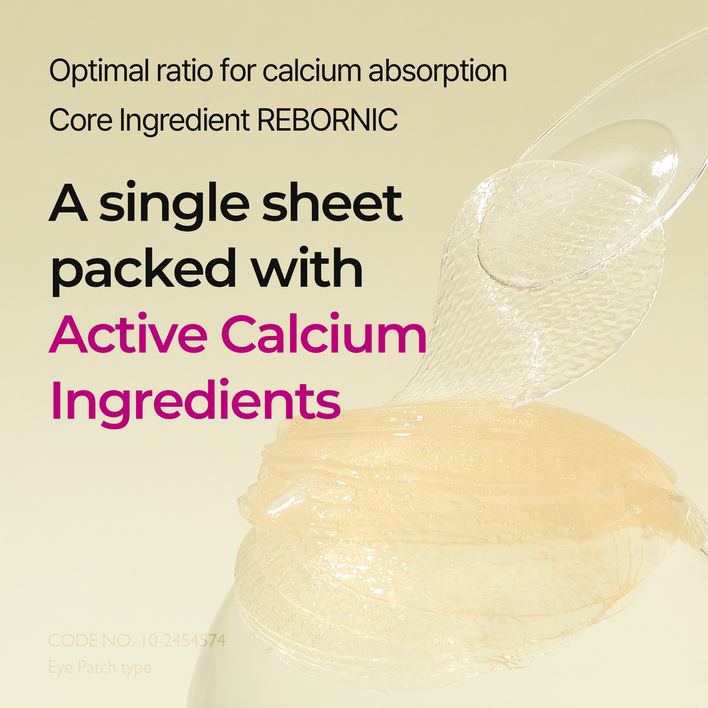 [TikTok Bestseller] Calcium Volume Multi Balm & Eye Patch 60ea